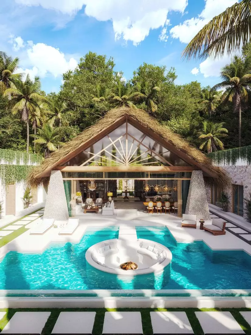 Villa 450m² in Indonesia, Bukit-Uluwatu. Priced at 1382000€ rent photo-2