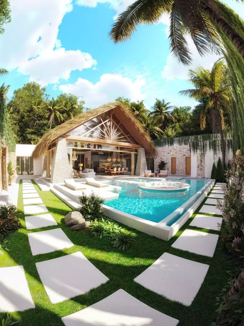 Villa 450m² in Indonesia, Bukit-Uluwatu. Priced at 1382000€ rent photo-13