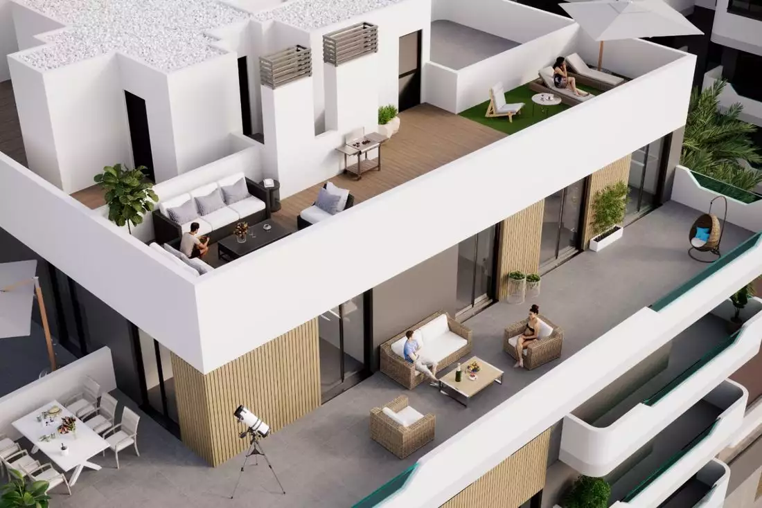 Flat 87m² in Spain, Alicante. Priced at 235000€ rent photo-2