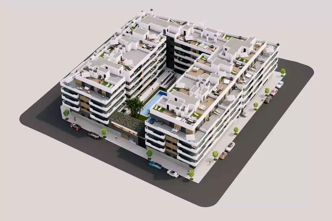 Flat 87m² in Spain, Alicante. Priced at 235000€ rent photo-4