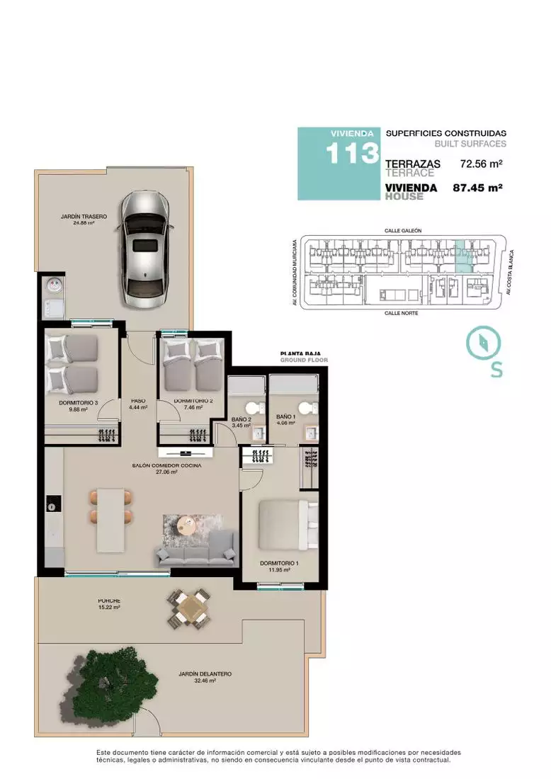Flat 87m² in Spain, Alicante. Priced at 365000€ rent photo-21