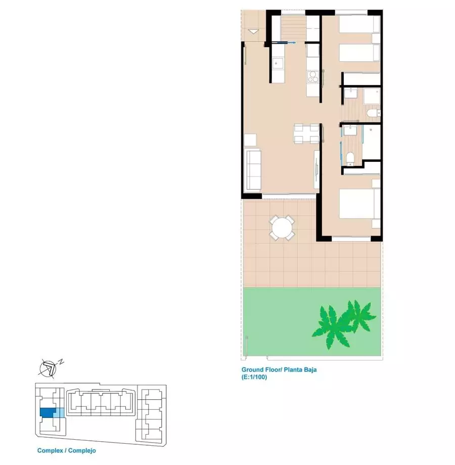 Flat 60m² in Spain, Alicante. Priced at 259000€ rent photo-16