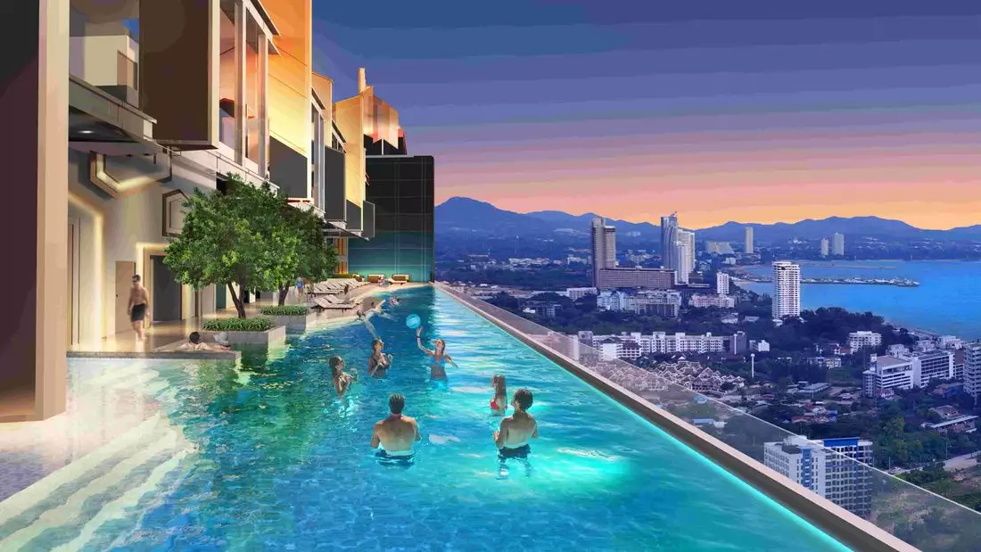 Flat 32m² in Thailand, Pattaya. Priced at 92300€ rent photo-4