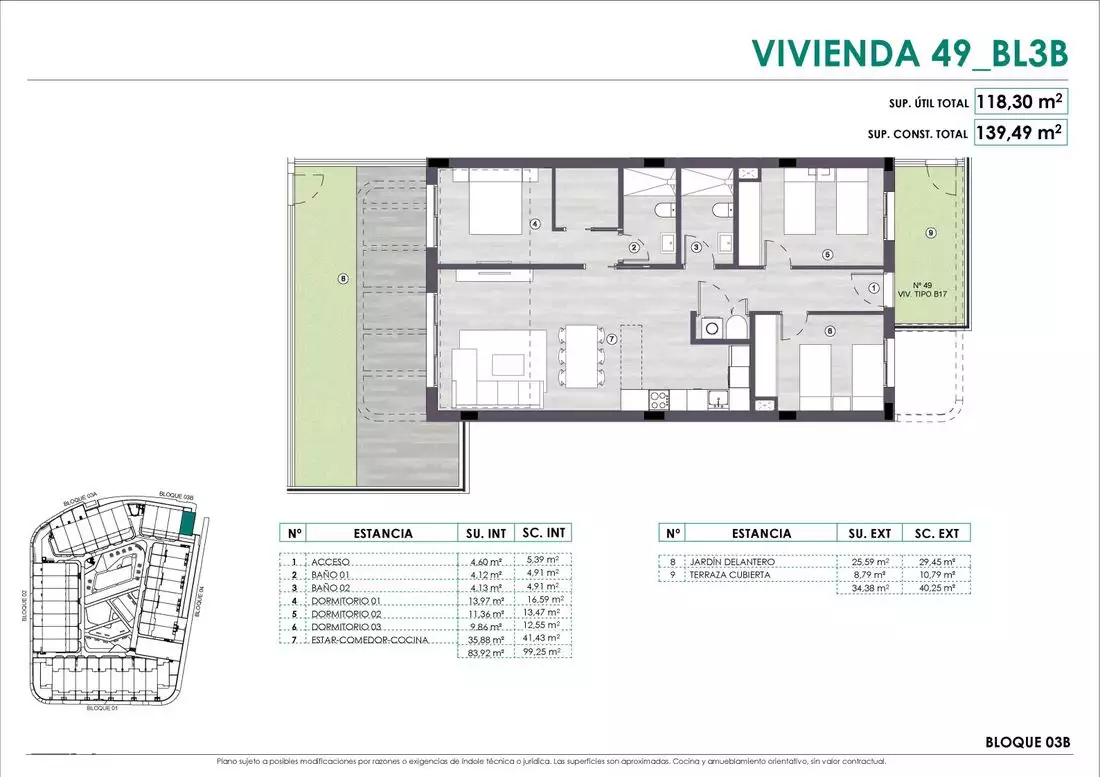 Flat 139m² in Spain, Alicante. Priced at 225000€ rent photo-16