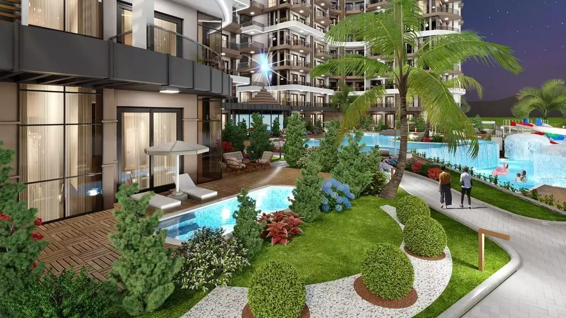 Flat 100m² in Turkey, Payallar. Priced at 127000€ rent photo-3