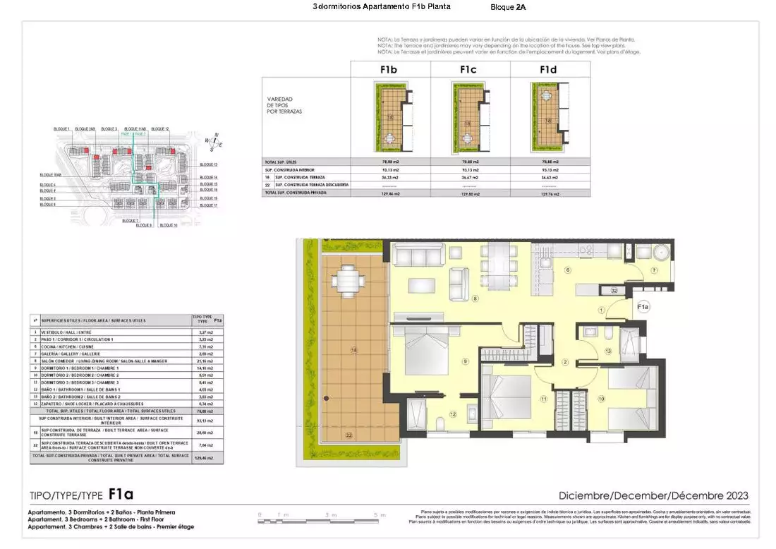 Flat 73m² in Spain, Torrevieja. Priced at 324000€ rent photo-19