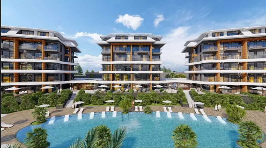 Flat 49m² in Turkey, Kargicak. Priced at 140000€ rent photo-4