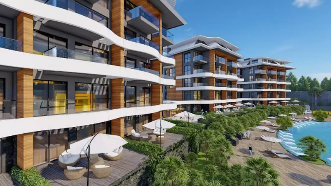 Flat 49m² in Turkey, Kargicak. Priced at 140000€ rent photo-8