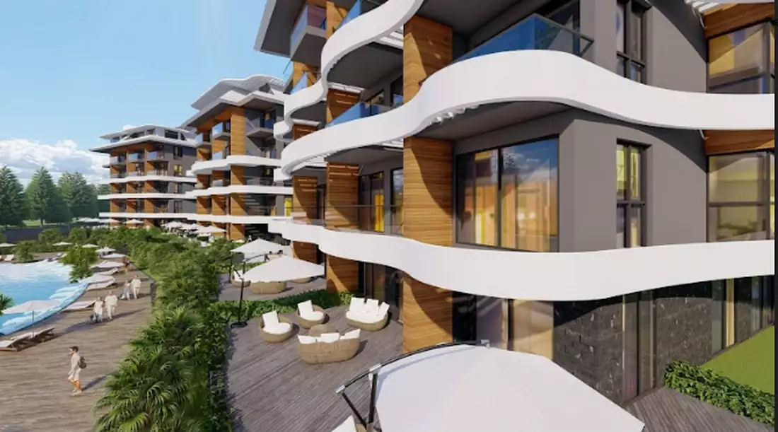 Flat 49m² in Turkey, Kargicak. Priced at 140000€ rent photo-9