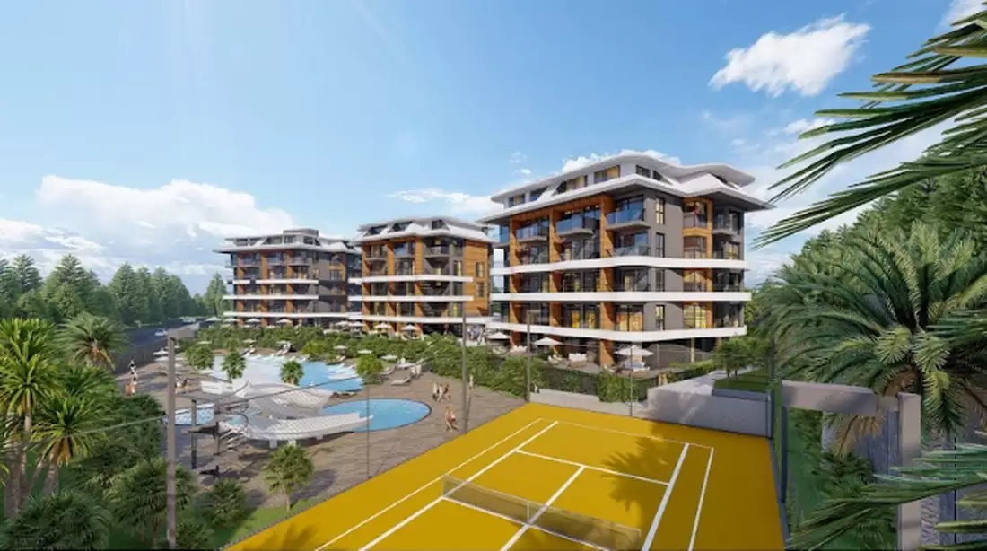 Flat 49m² in Turkey, Kargicak. Priced at 140000€ rent photo-10