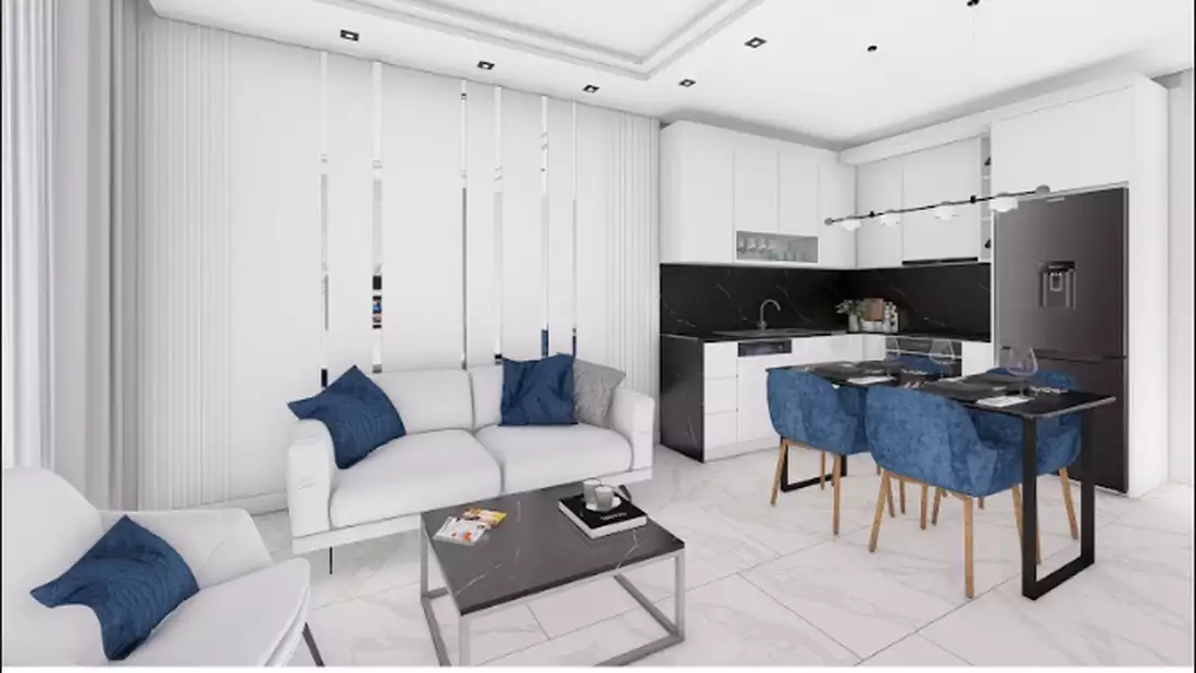 Flat 49m² in Turkey, Kargicak. Priced at 140000€ rent photo-21