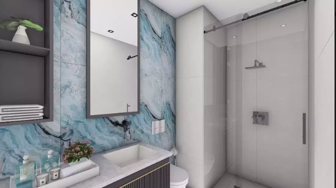 Flat 49m² in Turkey, Kargicak. Priced at 140000€ rent photo-23