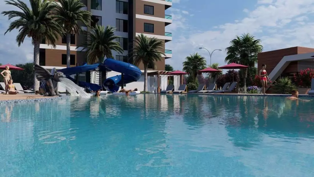 Flat 82m² in Turkey, Mersin. Priced at 109000€ rent photo-4