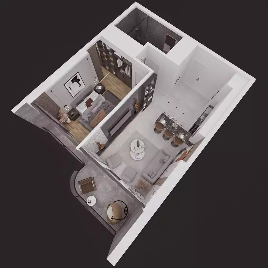 Flat 46m² in Cyprus, Iskele. Priced at 135082€ rent photo-34