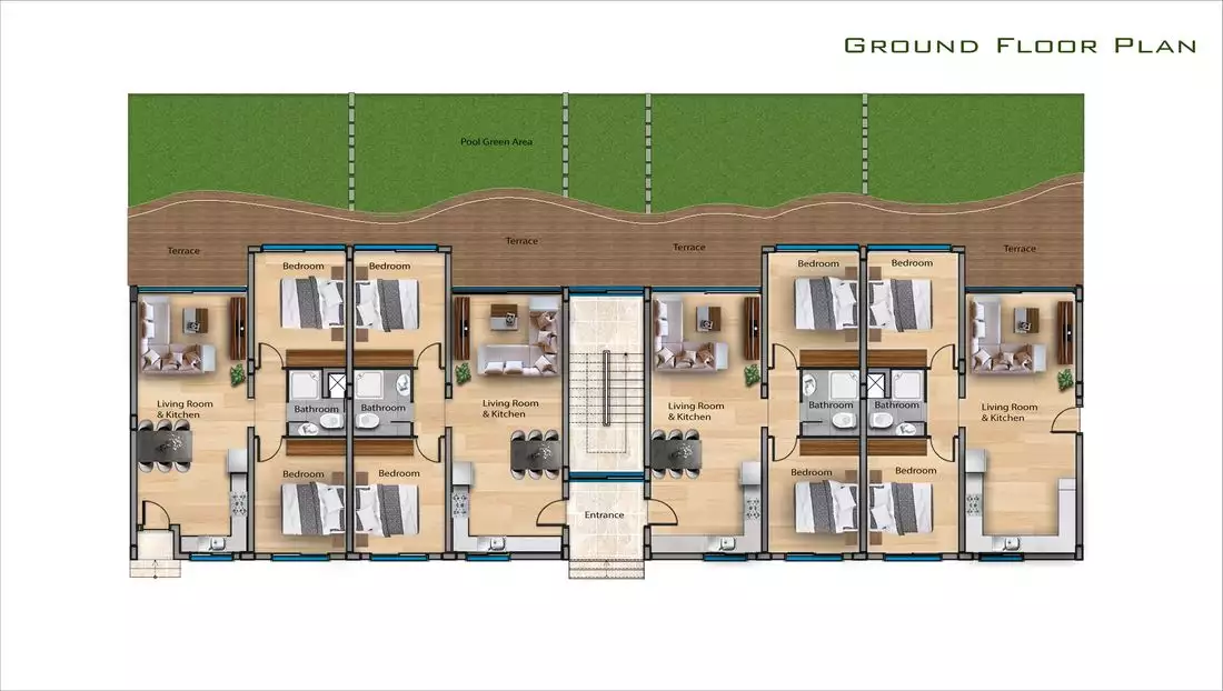 Flat 90m² in Cyprus, Iskele. Priced at 218531€ rent photo-18