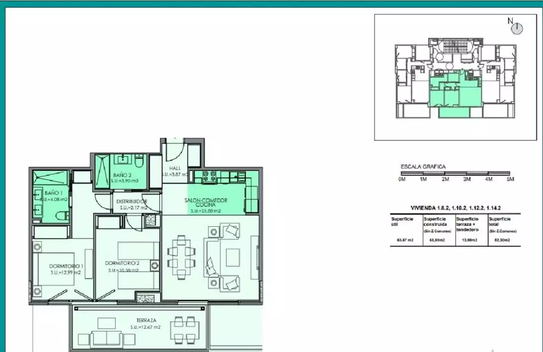 Flat 80m² in Spain, Alicante. Priced at 402500€ rent photo-17