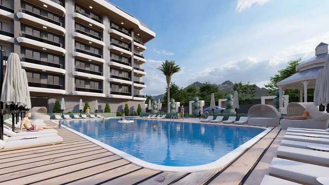 Flat 52m² in Turkey, Kargicak. Priced at 159500€ rent photo-5