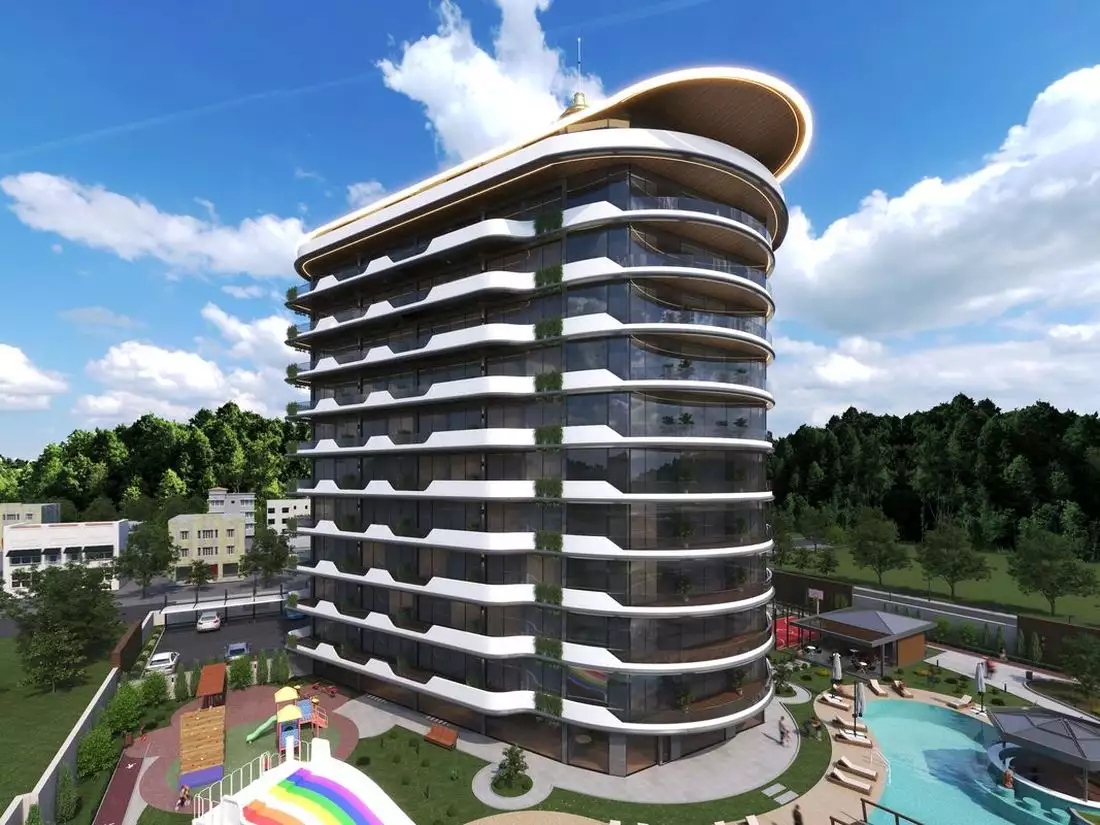 Flat 56m² in Turkey, Gazipasа. Priced at 153000€ rent photo-4