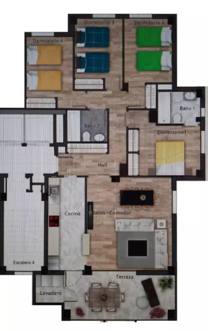 Flat 120m² in Spain, Costa Blanca. Priced at 630000€ rent photo-17