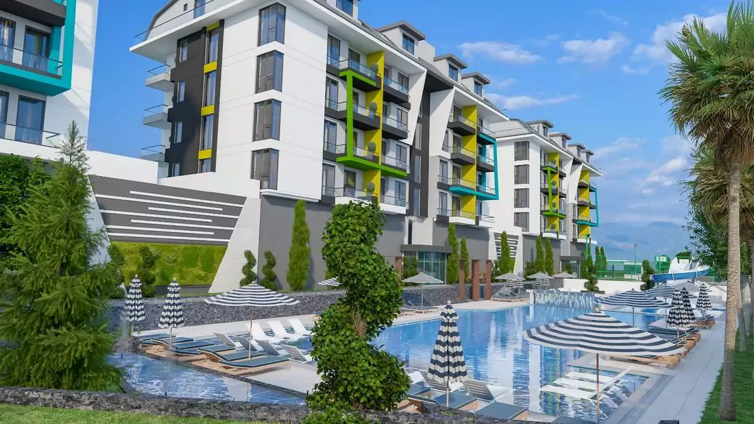 Flat 55m² in Turkey, Kargicak. Priced at 190000€ rent photo-2