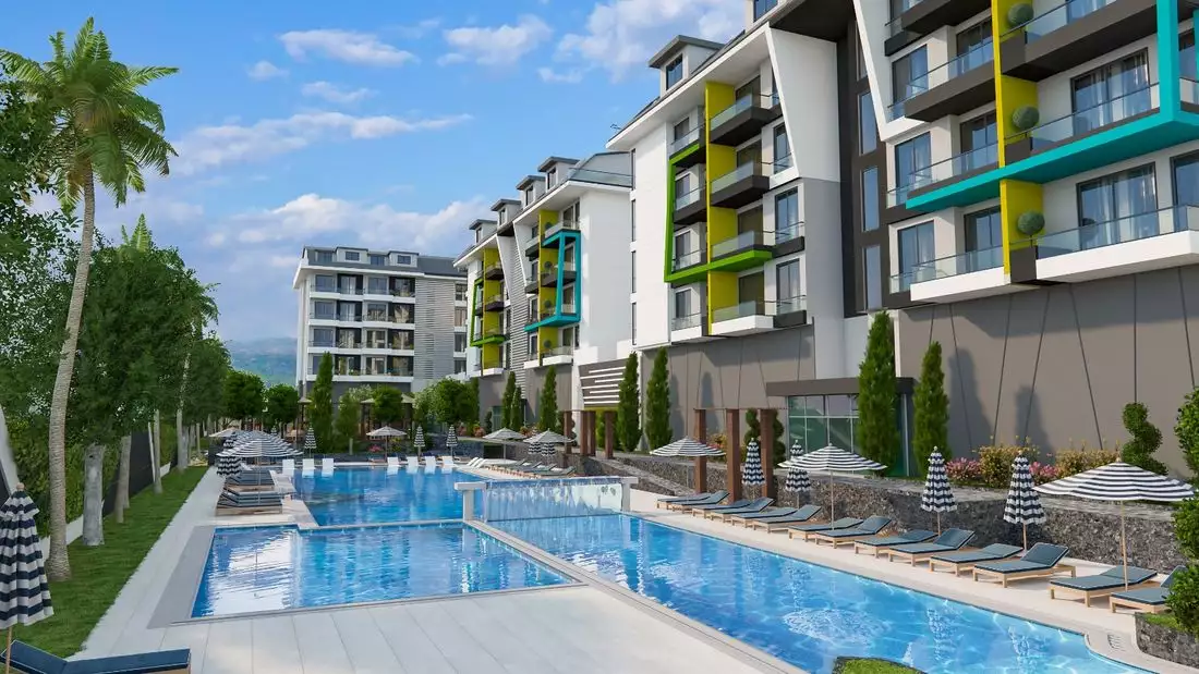 Flat 55m² in Turkey, Kargicak. Priced at 190000€ rent photo-3