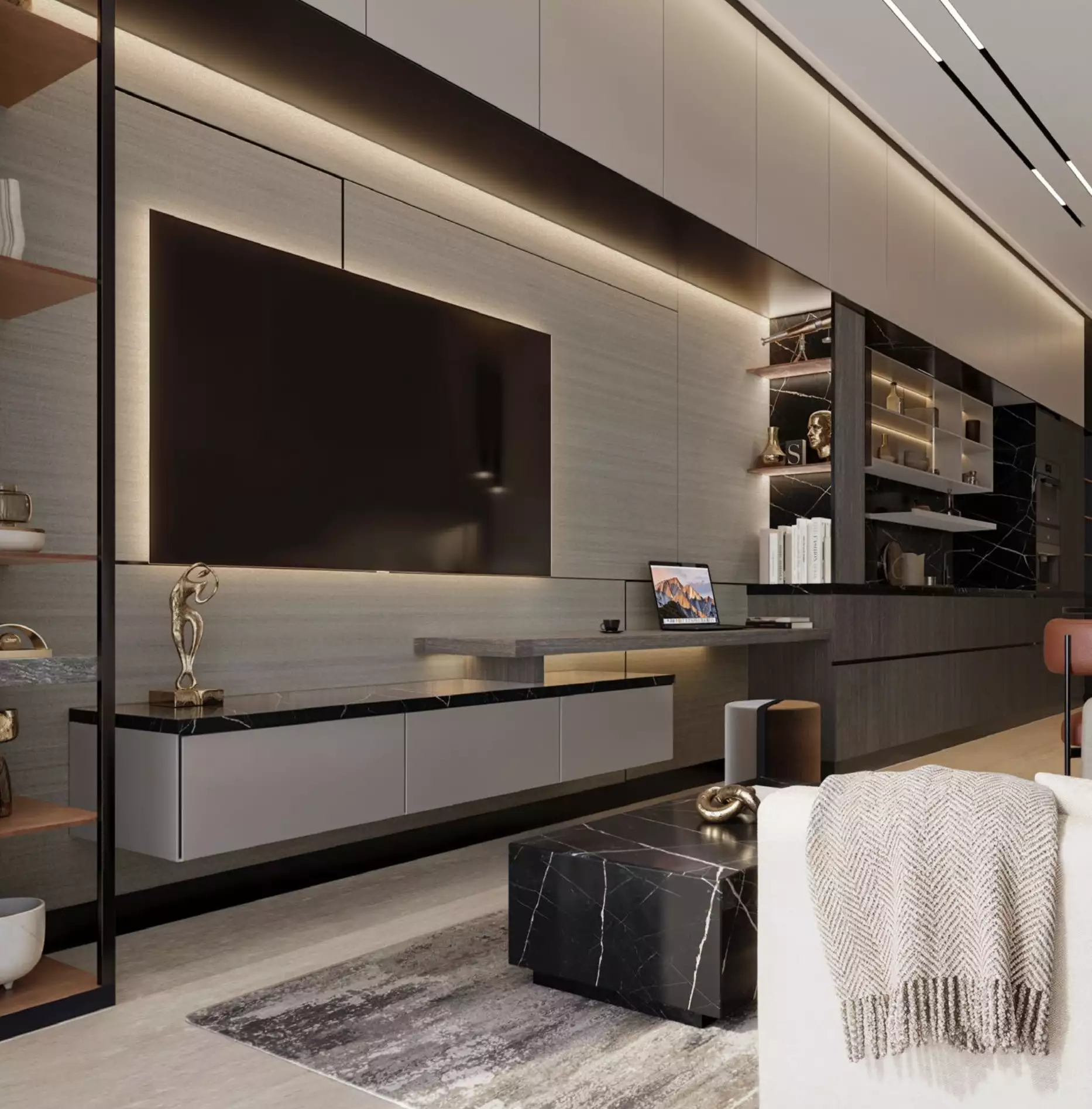 Flat 66m² in UAE, Ras al-Khaimah. Priced at 564840$ rent photo-2