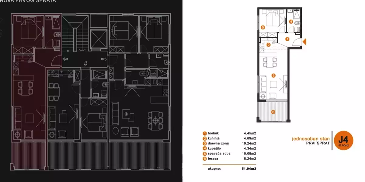 Flat 35m² in Montenegro, Susanj. Priced at 139500€ rent photo-2
