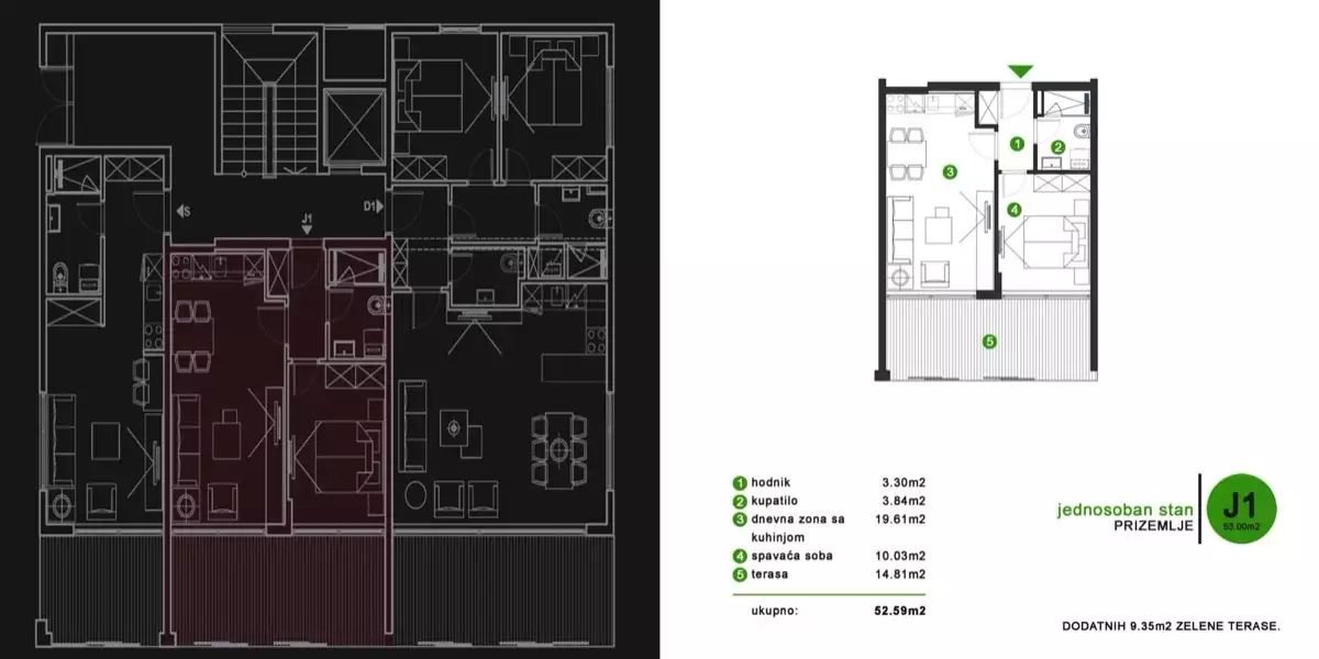 Flat 35m² in Montenegro, Susanj. Priced at 139500€ rent photo-4