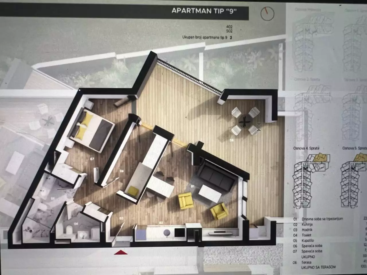 Flat 53m² in Montenegro, Becici. Priced at 155844€ rent photo-8