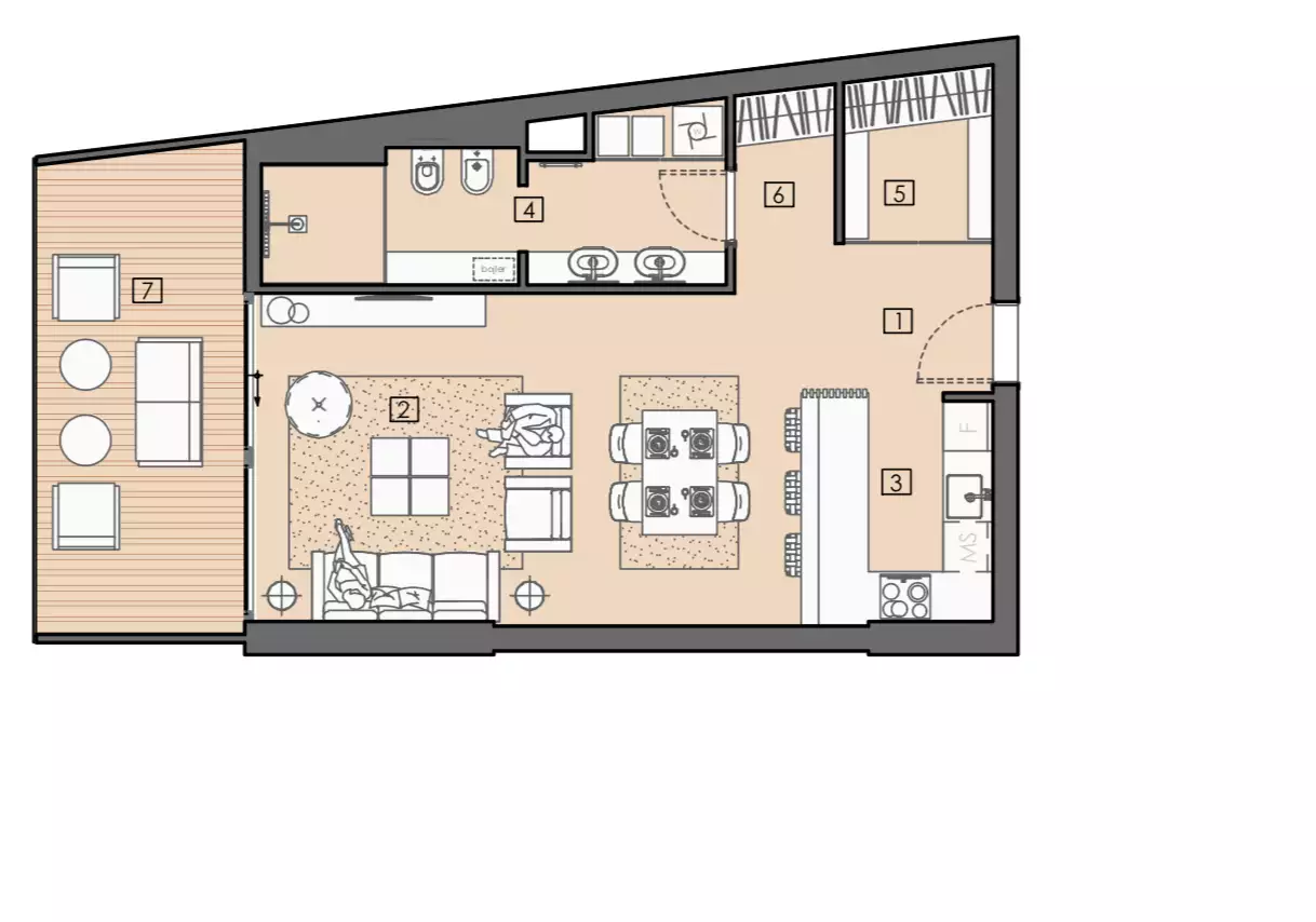 Cottage 74m² in Montenegro, Bar. Priced at 347001€ rent photo-59