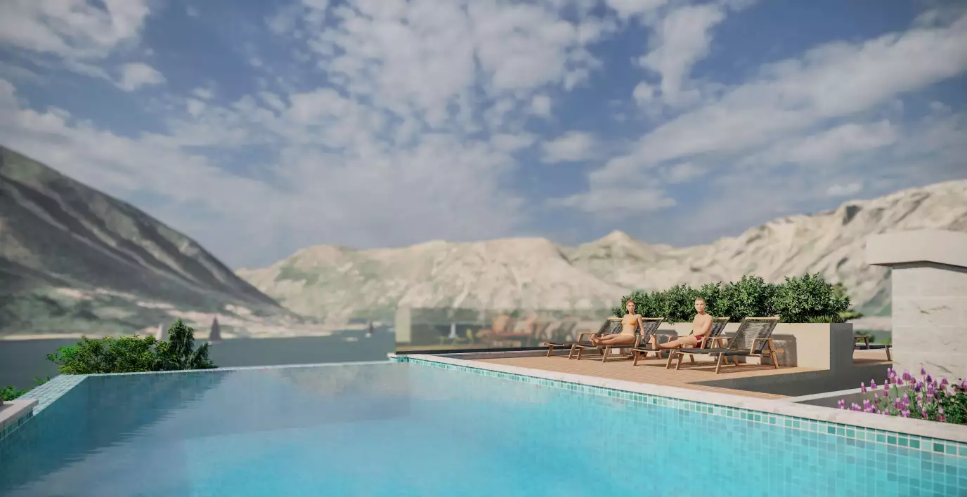 Flat 105m² in Montenegro, Dobrota. Priced at 320000€ rent photo-7