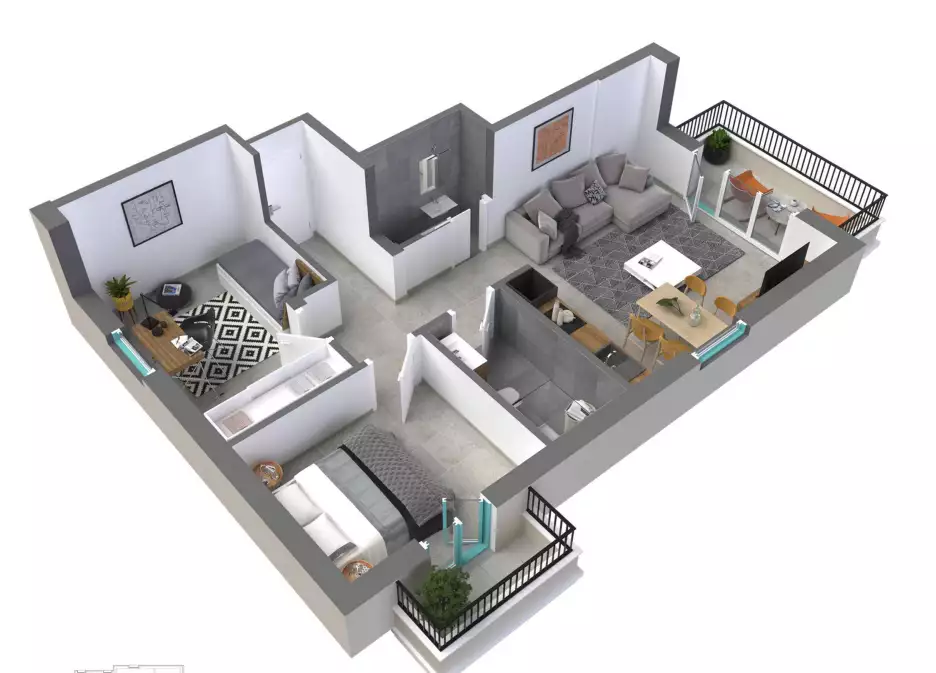 Flat 64m² in Montenegro, Dobrota. Priced at 250000€ rent photo-7
