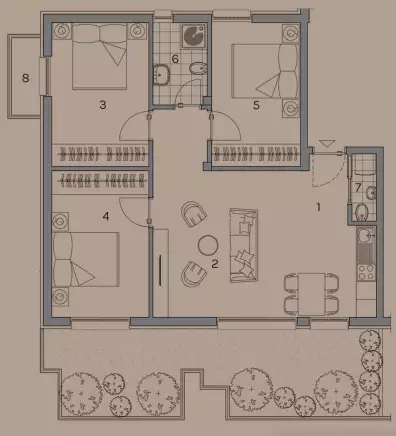 Flat 187m² in Montenegro, Dobrota. Priced at 670000€ rent photo-8