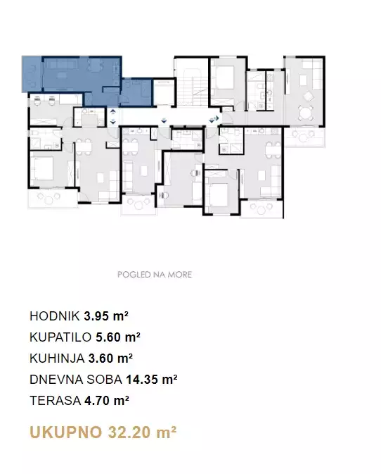 Flat 32m² in Montenegro, Dobra Voda. Priced at 64400€ rent photo-5