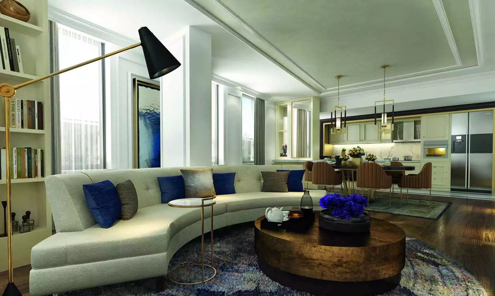 Flat 58m² in Turkey, Istanbul. Priced at 592000€ rent photo-3