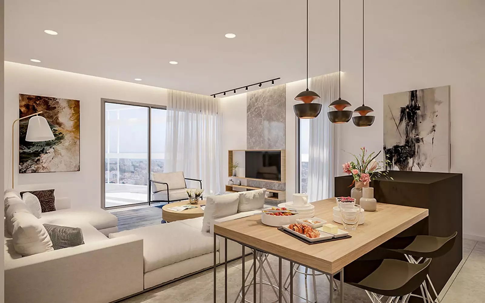 Flat 71m² in Cyprus, Larnaca. Priced at 223091€ rent photo-4