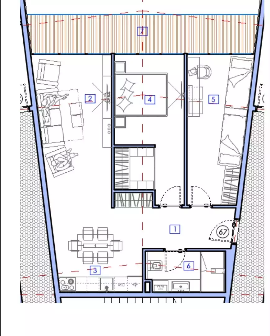 Flat 80m² in Montenegro, Bar. Priced at 240000€ rent photo-8