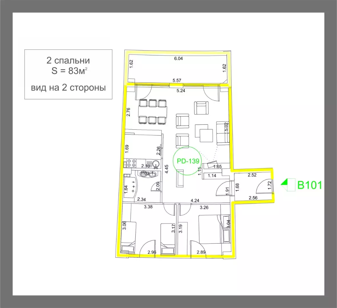 Flat 50m² in Montenegro, Budva. Priced at 381800€ rent photo-32