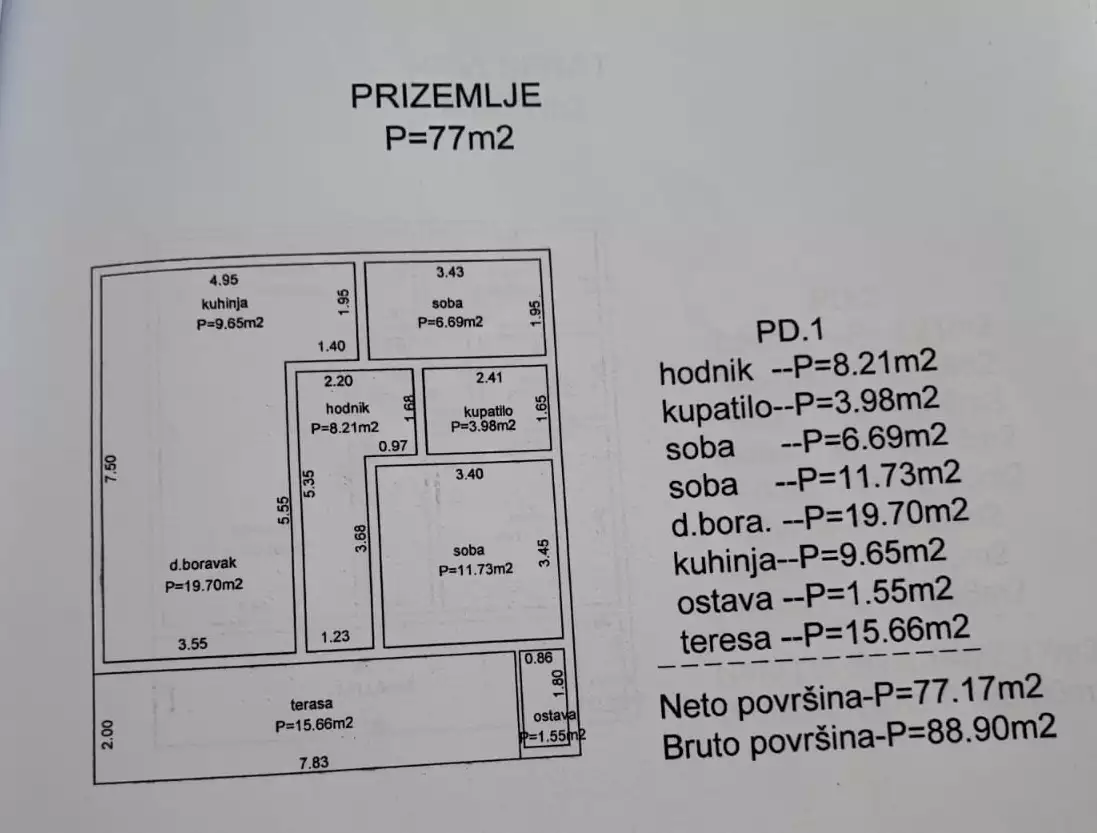 House 160m² in Montenegro, Bar. Priced at 140000€ rent photo-12