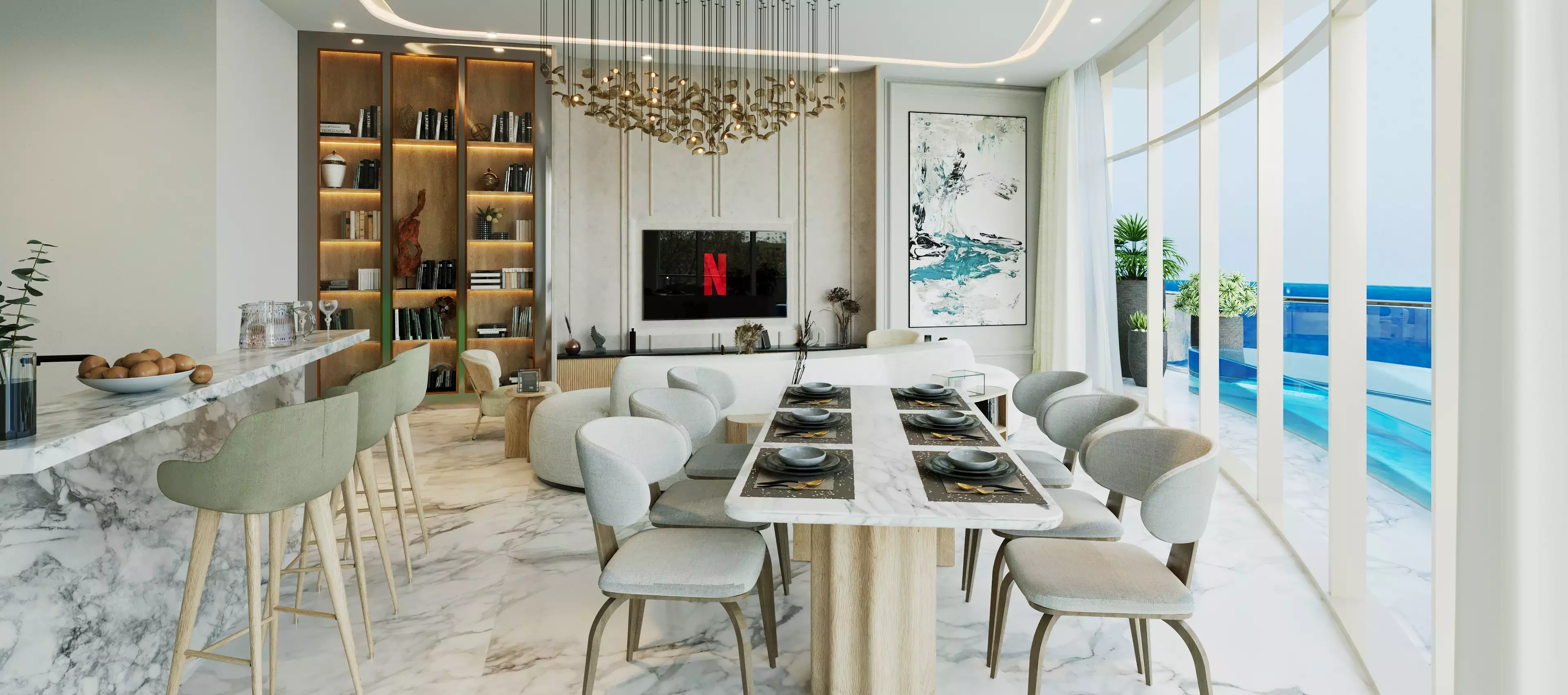 Flat 311m² in UAE, Ras al-Khaimah. Priced at 1907879$ rent photo-7