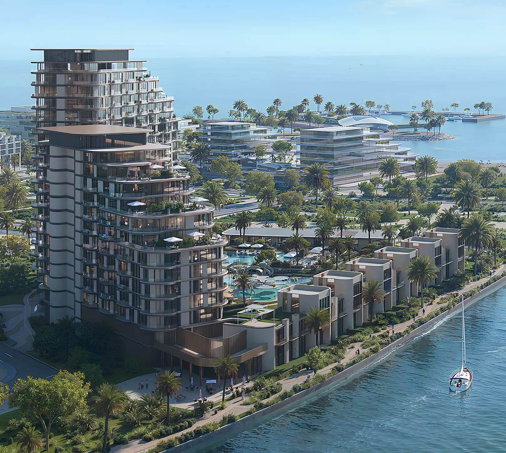 Flat 82m² in UAE, Ras al-Khaimah. Priced at 471623$ rent photo-13