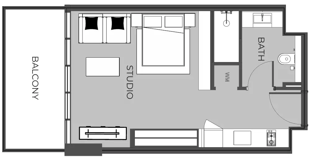 Flat 43m² in UAE, Dubai. Priced at 185708$ rent photo-13