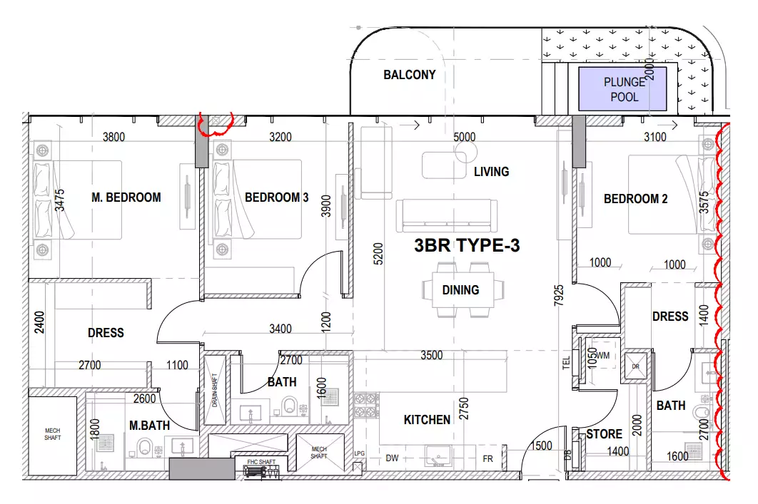 Flat 140m² in UAE, Dubai. Priced at 1347885$ rent photo-12