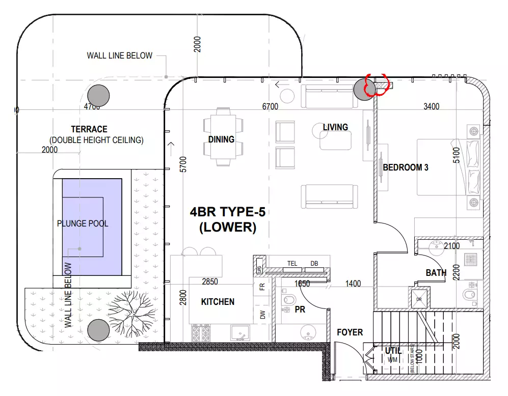 Flat 254m² in UAE, Dubai. Priced at 2314550$ rent photo-12