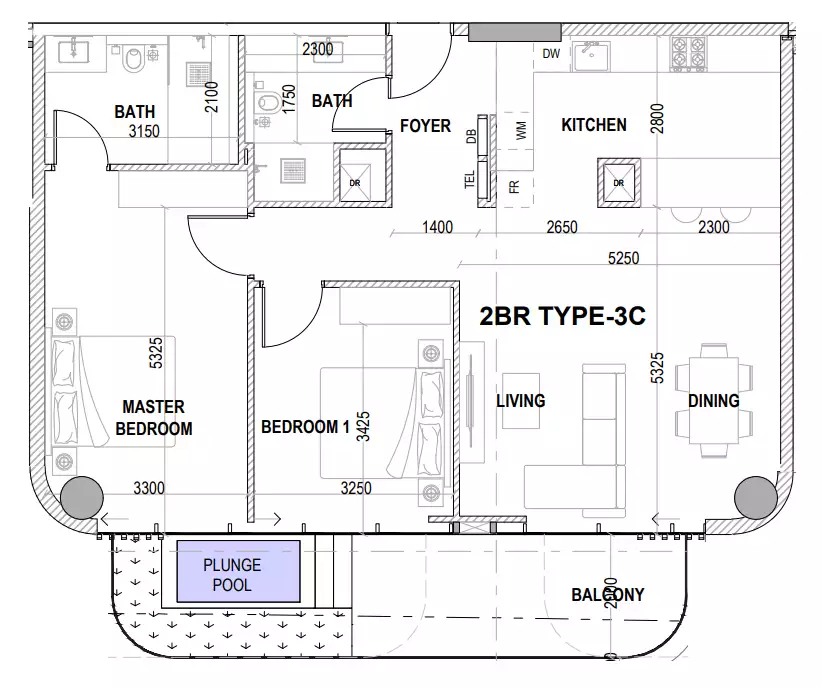 Flat 117m² in UAE, Dubai. Priced at 898590$ rent photo-12