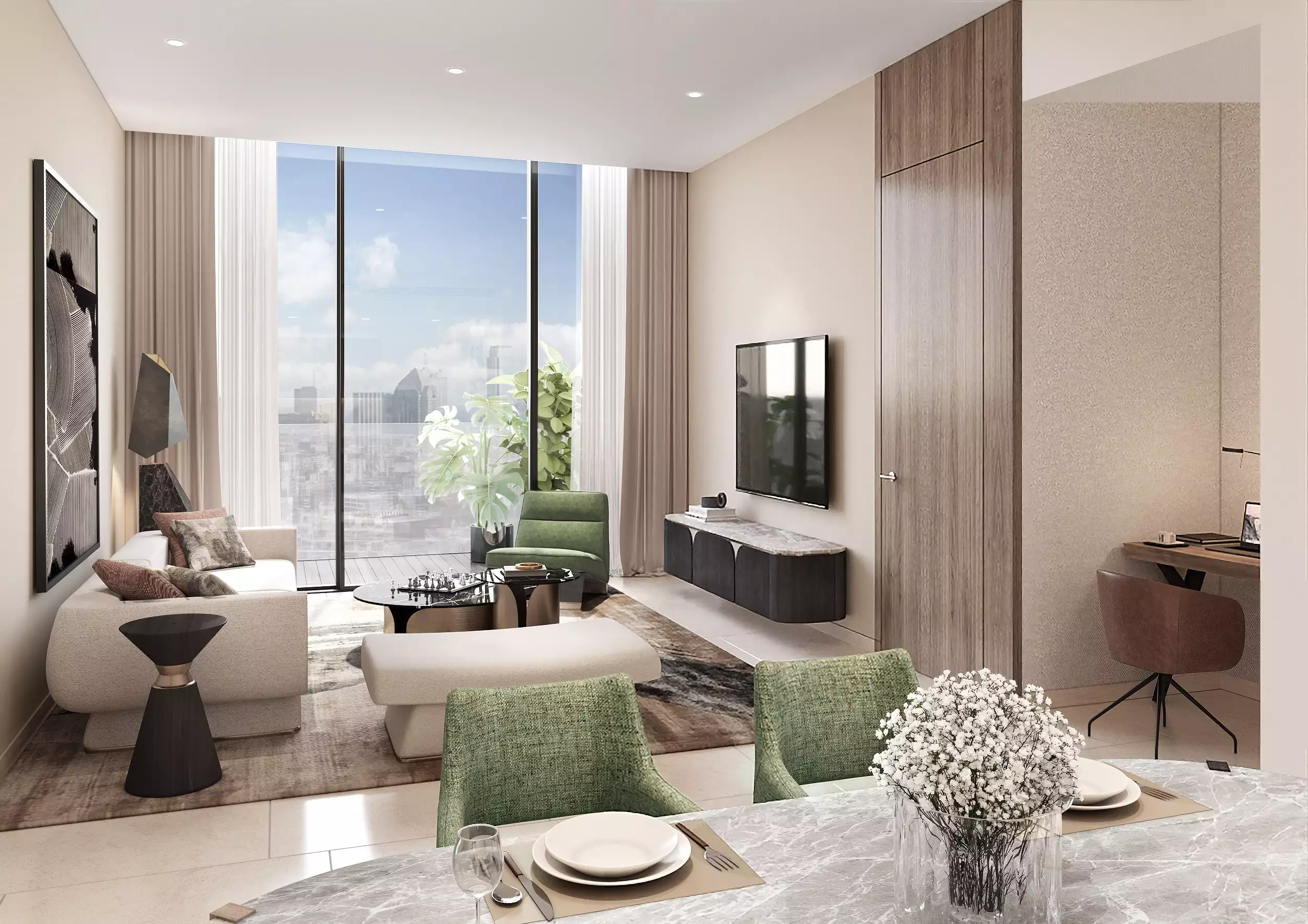 Flat 130m² in UAE, Dubai. Priced at 827792$ rent photo-5