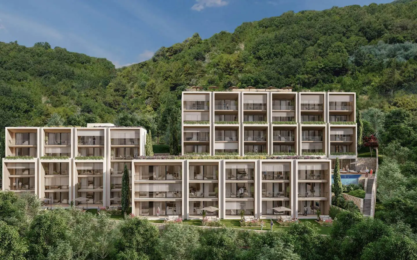 Flat 63m² in Montenegro, Kumbor. Priced at 463386€ rent photo-3
