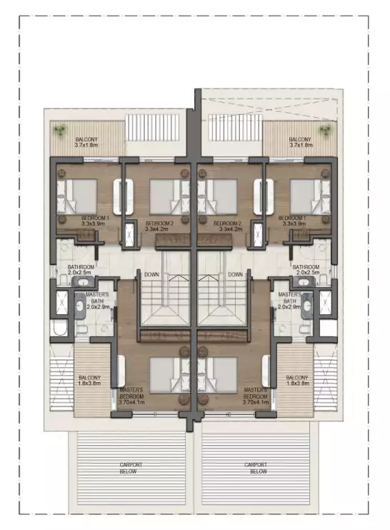 House 168m² in UAE, Abu Dhabi. Priced at 840529$ rent photo-21