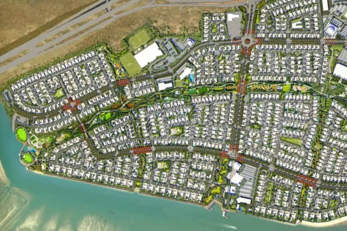 Land 982m² in UAE, Abu Dhabi. Priced at 1384144€ rent photo-1