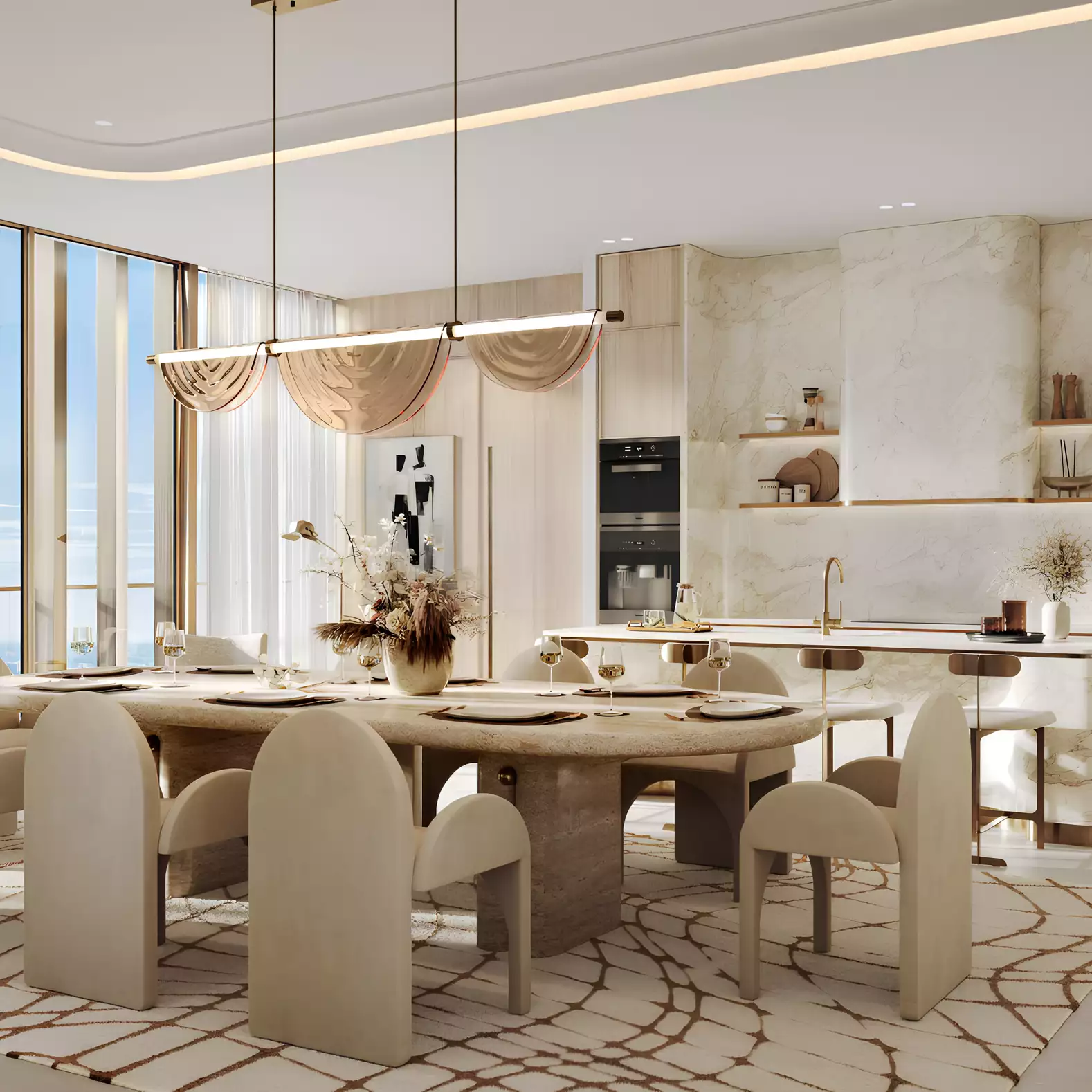 Flat 446m² in UAE, Dubai. Priced at 4860000$ rent photo-5